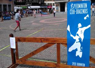 speedbadminton - Megève à l’heure du Speed badminton !