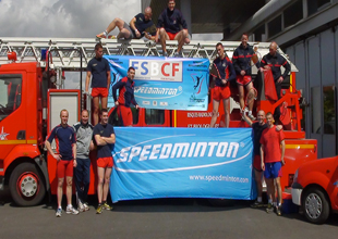 speedbadminton - Le speedbadminton met le feu aux casernes !